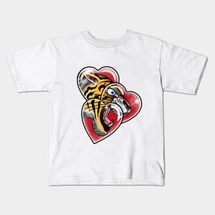 Cupid tiger Kids T-Shirt